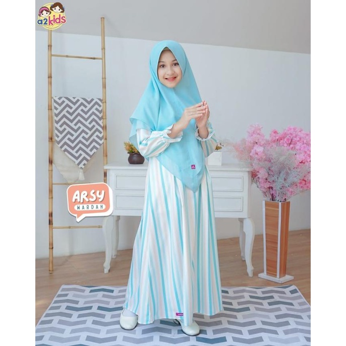 SET GAMIS ARSY SERIES BY A2KIDS [ 2TH - 15TH]