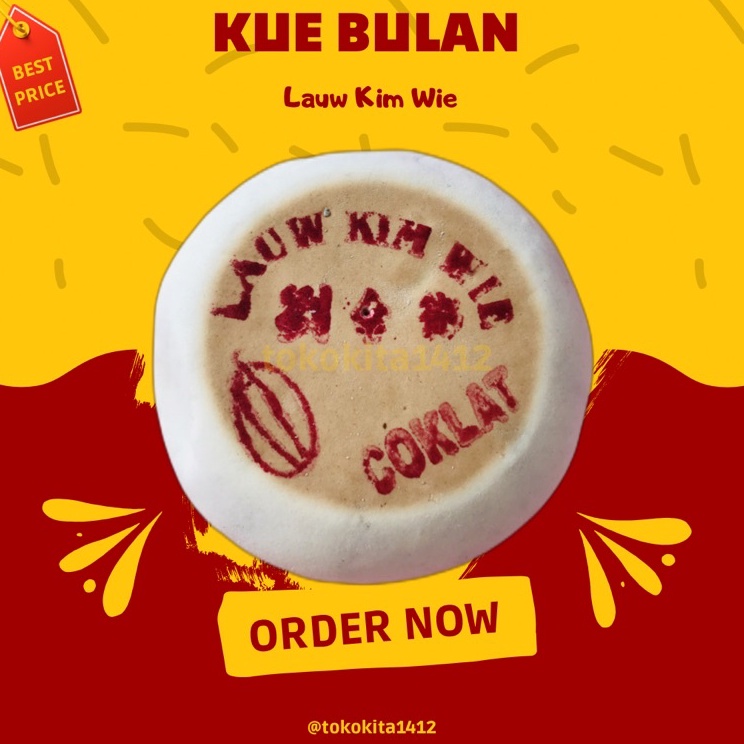 

☈Murah✦➮ K0ADH Kue Bulan Lauw Mooncake Tong Jiu Pia Ny. Lauw (Lauw Kim Wie) Halal - Nyonya Lauw Phia F84 ❃Seller
