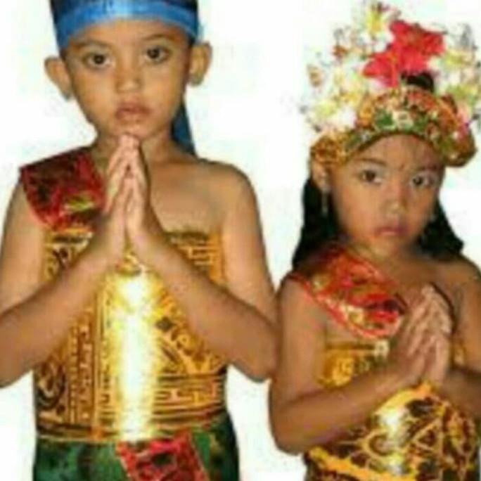 baju adat bali anak/pakaian baju adat trdisional bali anak