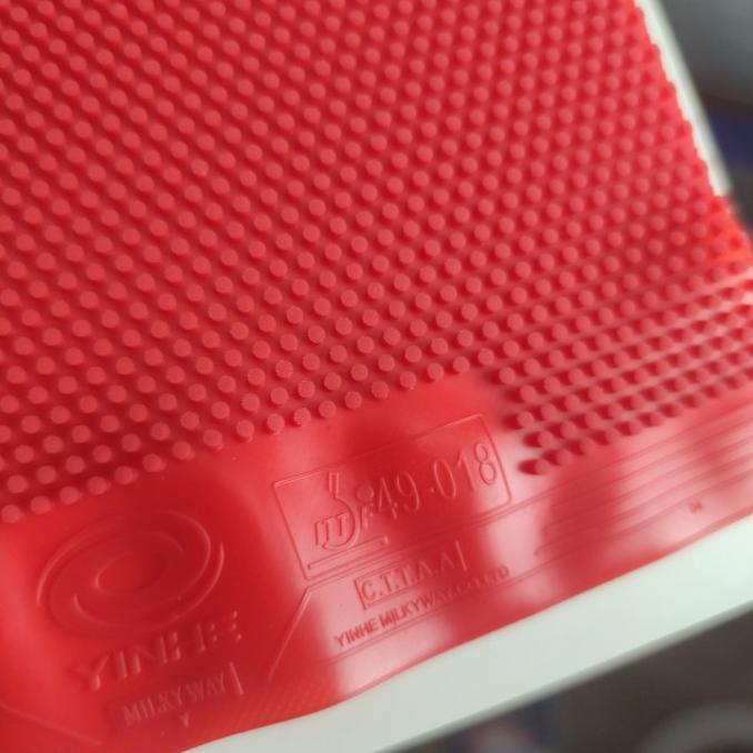 YINHE HUANG JIANJIANG VVIP - BINTIK PANJANG ITTF TERJAHAT COVER BIRU