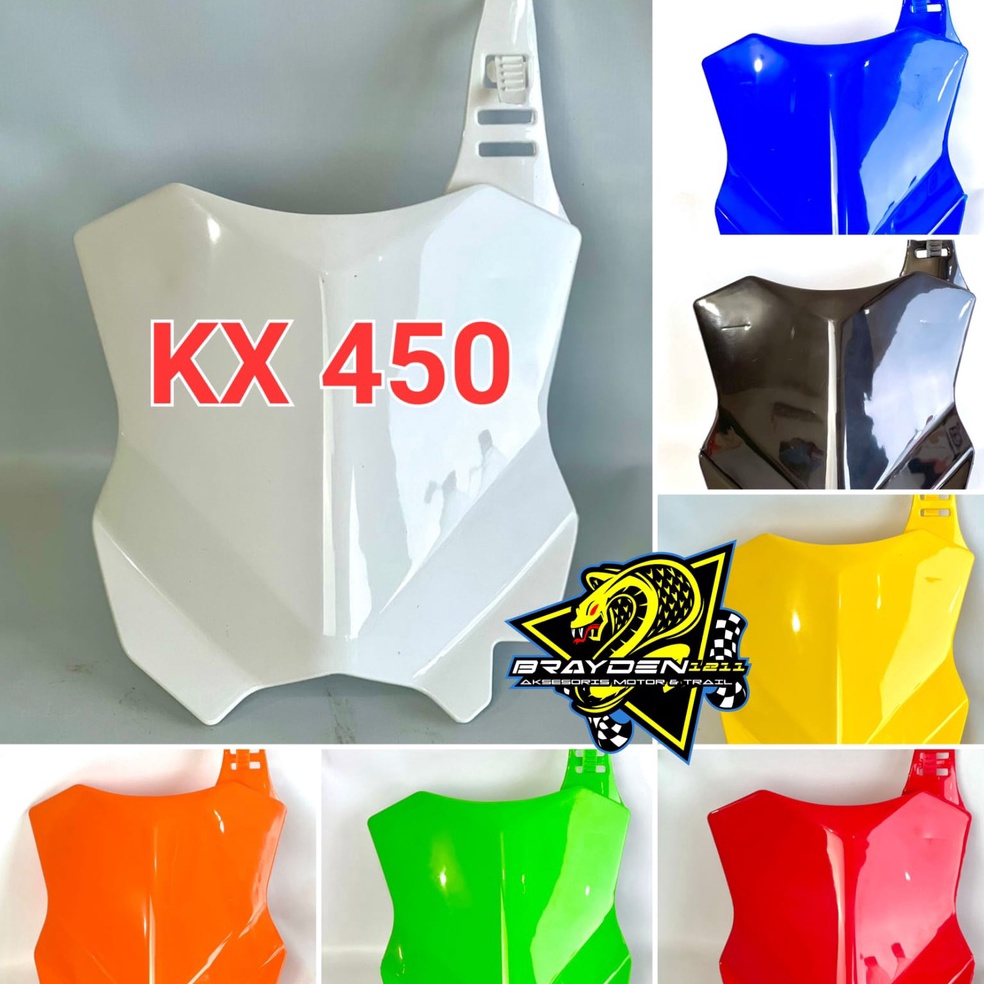 TERMURAH. PAPAN NOMOR KX 450 / COVER NOMOR KX 450