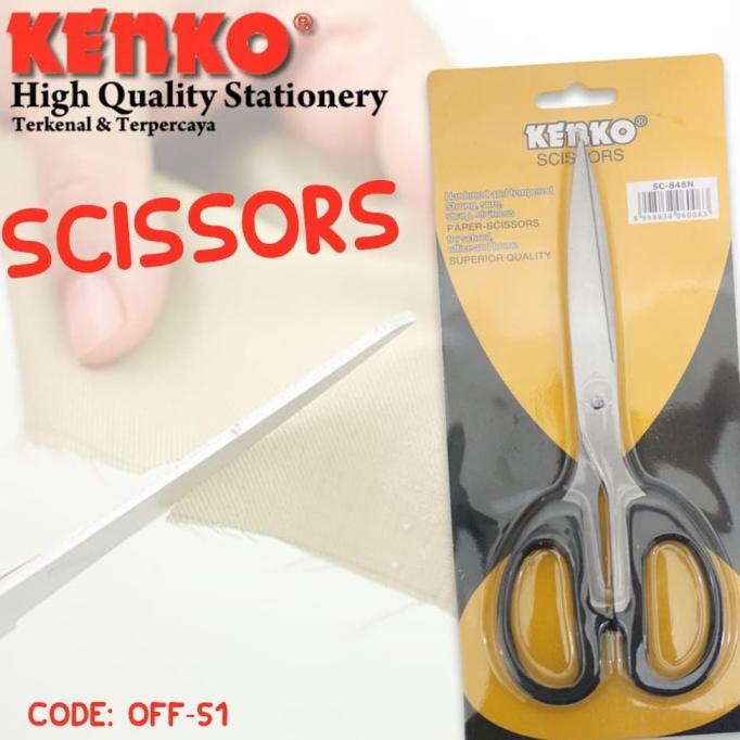 

Gunting Kenko Scissor ATK Alat Tulis Kantor Sekolah