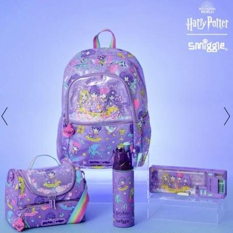 NEWPRODUK SMIGGLE HARRY POTTER SET BACKPACK LUNCHBAG 