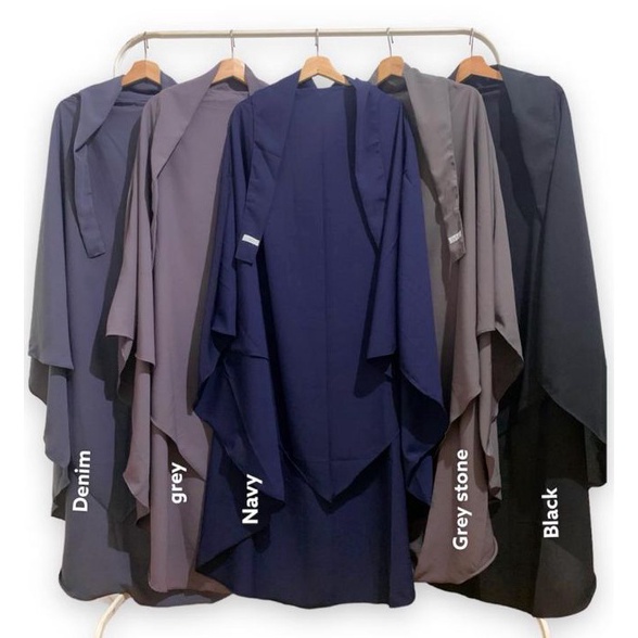 Diskon Lulla french khimar JUMBO bahan wolfis ➧➣✩✸