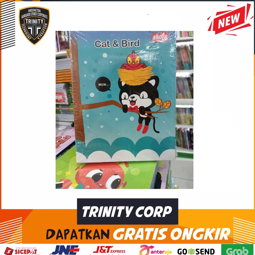 

➼ Buku Tulis SKOLA by SIDU Isi 58 Lembar Per Pack 41