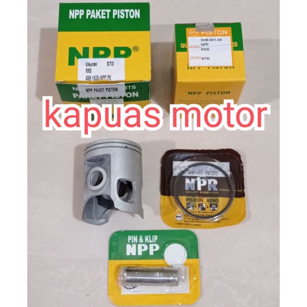 CHEKOUT. piston kit seher paket rxs spesial yt 115 os std 25 50 75 100 125 150 175 200  original npp