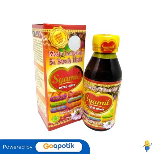 

SYAMIL MADU LENGKAP SI BUAH HATI DATES HONEY 125 ML BOTOL