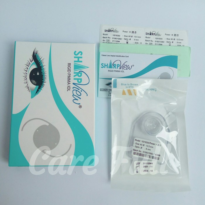 Terlaris Lensa Pmma Iol - Pmma Lens - Lensa Iol - Rigid Pmma Iol