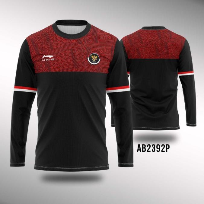 JERSEY SEA GAMES TIMNAS INDONESIA LENGAN PANJANG ADA UKURAN JUMBO