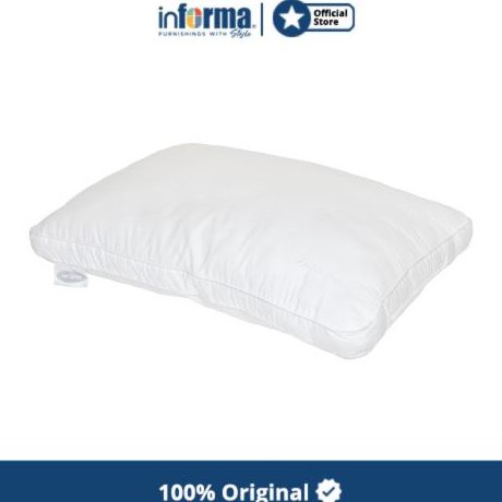 ✰YaC Informa - Informa 50X70 Cm Set 2 Pcs Bantal - Putih Pillow Bantal Tidur Kasur Perlengkapan Kama