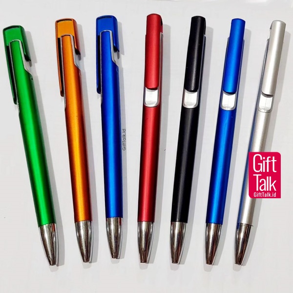 

Pulpen Plastik Souvenir bisa Custom Logo Cetek M209