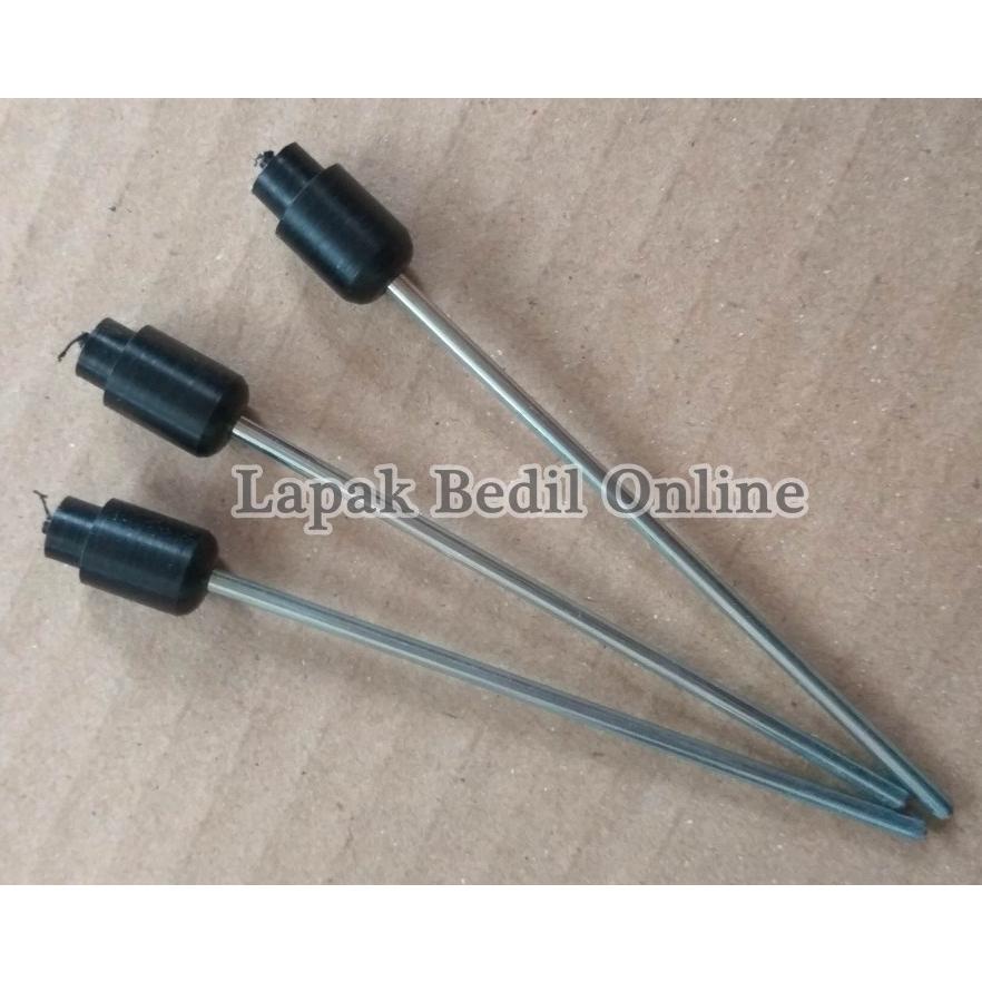 Ready stock] Pentil Tabung Full Teflon Hitam Cembung AS 2.5mm (5 pcs)