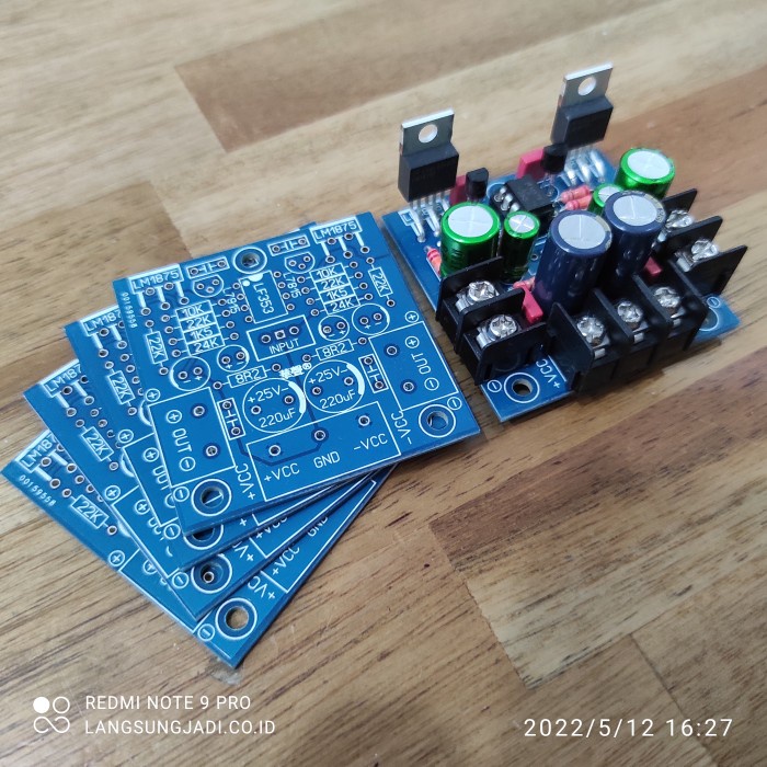 2X 20W GAINCLONE LM1875 STEREO AMPLIFIER KIT HI-GRADE-2