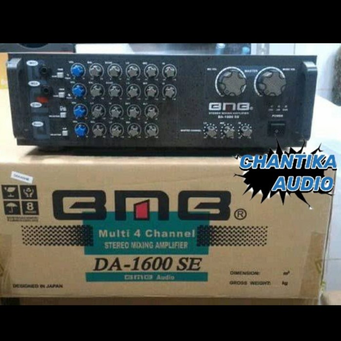 POWER AMPLI BMB DA 1600 SE ORIGINAL POWER AMPLIFIER BMB GARANSI 3 THN