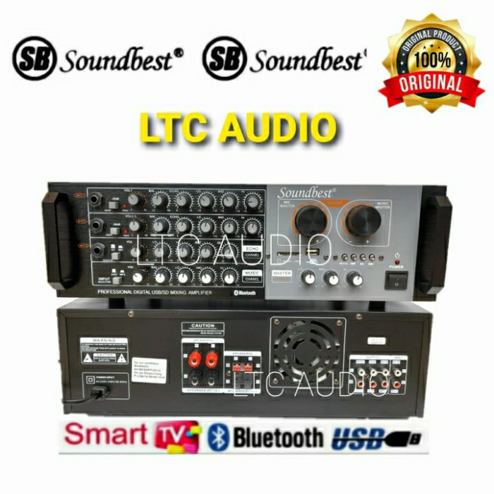 AMPLIFIER SOUNDBEST RC-218 BLUETOOTH