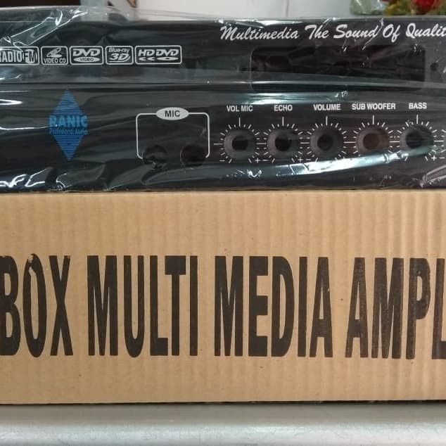 BOX MULTIMEDIA AMPLIFIER MERK RANIC