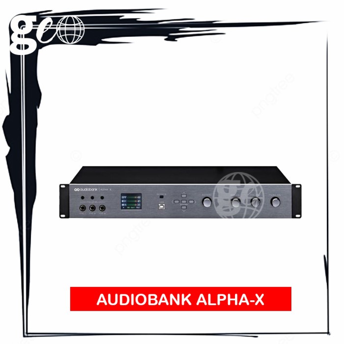 AUDIOBANK ALPHA X AMPLIFIER KARAOKE ALPHAX