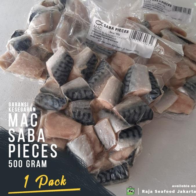 

Ikan Saba Pieces 500 Gram / Saba Makarel Fillet Pieces Cut Portions