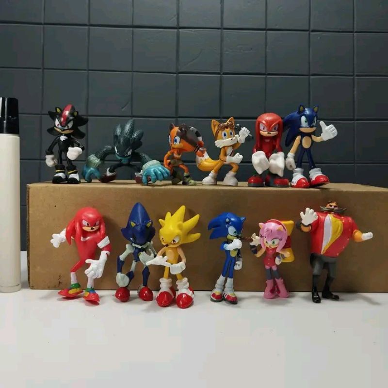 Mainan figure sonic series minisonic the hedgehogtinggi sektiar 2inch
artikulasi detail
loose pack
D