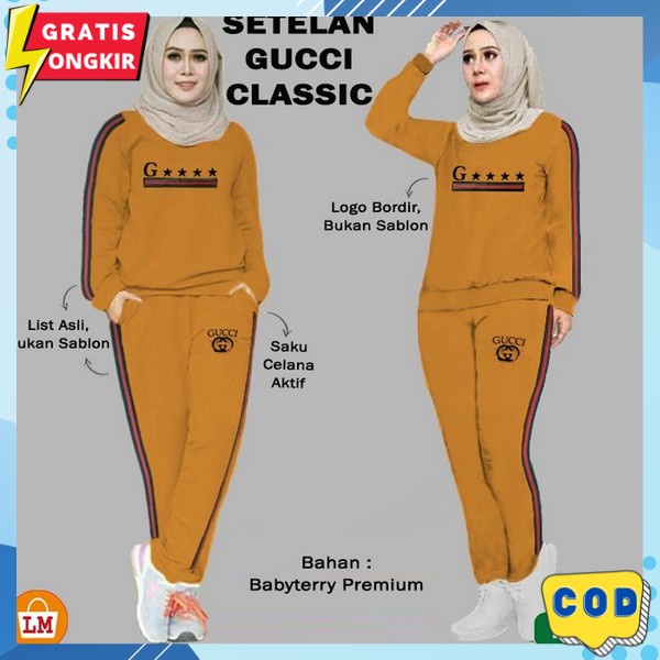 Stlan Sprot Olah Raga Serelan Cewe Remaja Satu Set Baju Dan Clana Gym Setwlan Wanitaa Bersepeda Paka