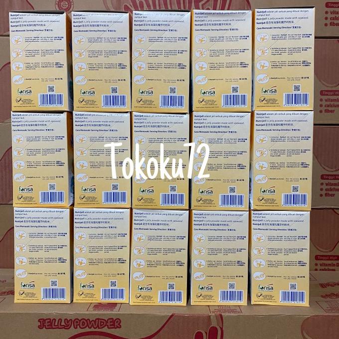 

Nutrijell Mangga 15 gr per box isi 12 pcs