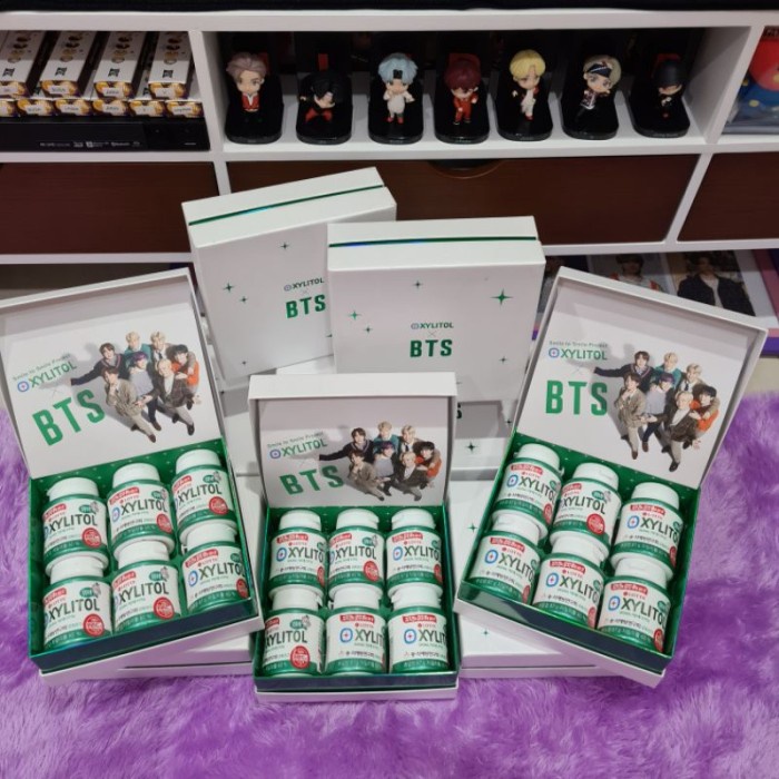 

Ready Stock Lotte Xylitol X Bts Limited Edition