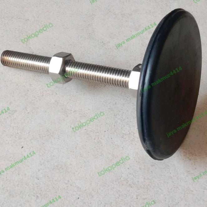 Adjuster Kaki Meja M12 Stainless Adjuster Kaki Stabil Peredam Getaran