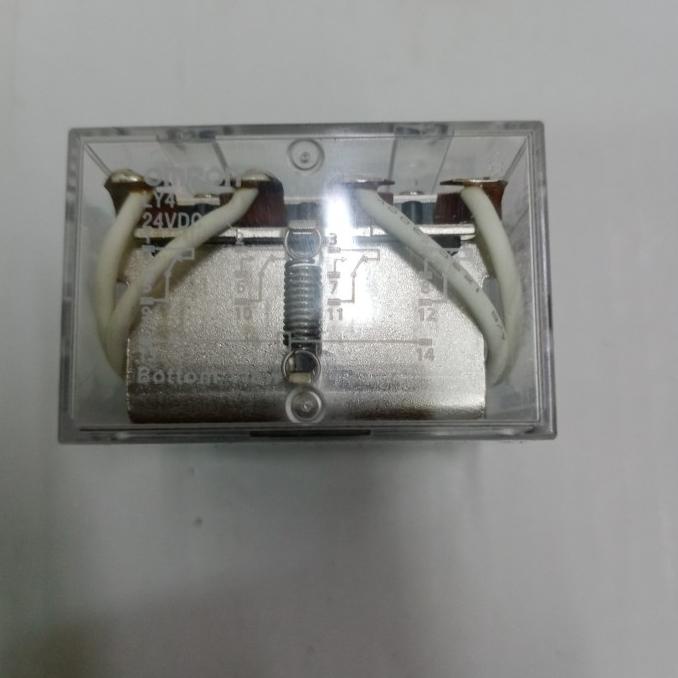 Relay Ly4 24V Dc Dan 220V Ac Omron Ori Original