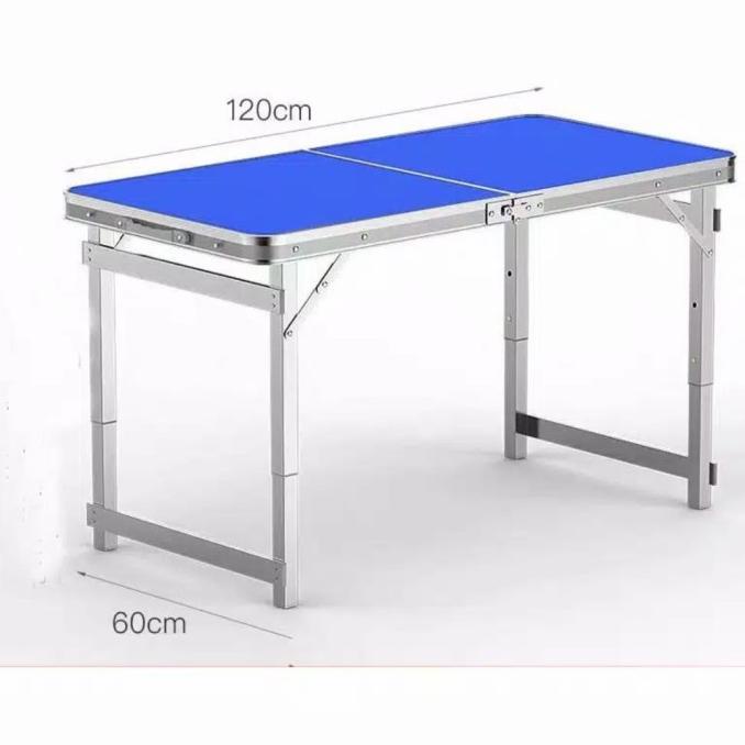 Meja Lipat Koper Kaki Kotak (Portable) Cocok Buat Jualan / Pameran