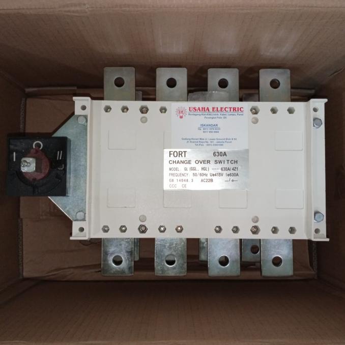 Change Over Switch 630A 4Pole Merk Fort Original