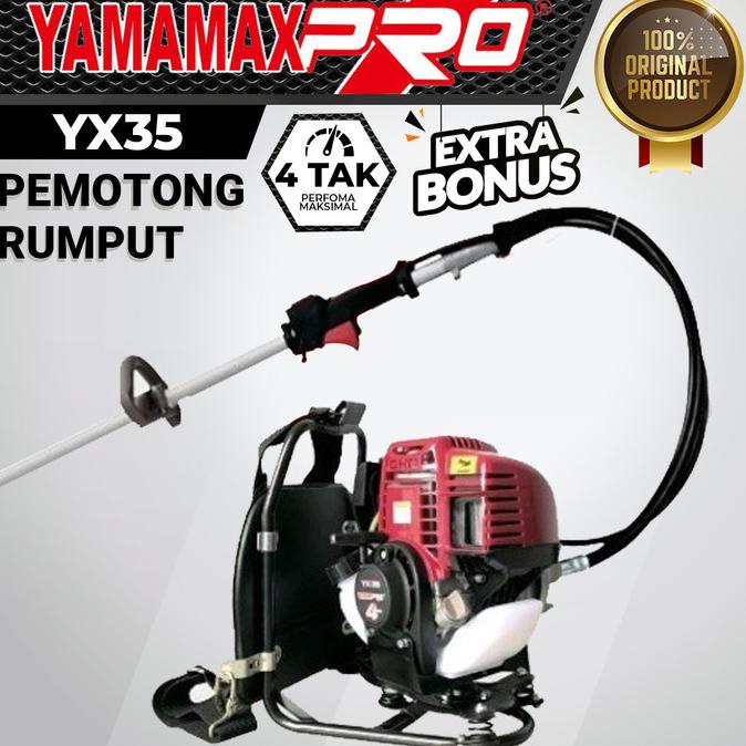 Mesin Potong Rumput YAMAMAX PRO YX35 4 TAK Alat Pemotong Rumput YX 35
