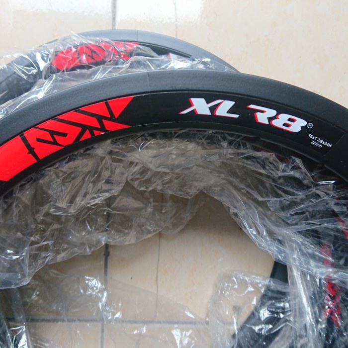 Rims Velg Sepeda Ukuran 16 Plus 349 Xlr8 028