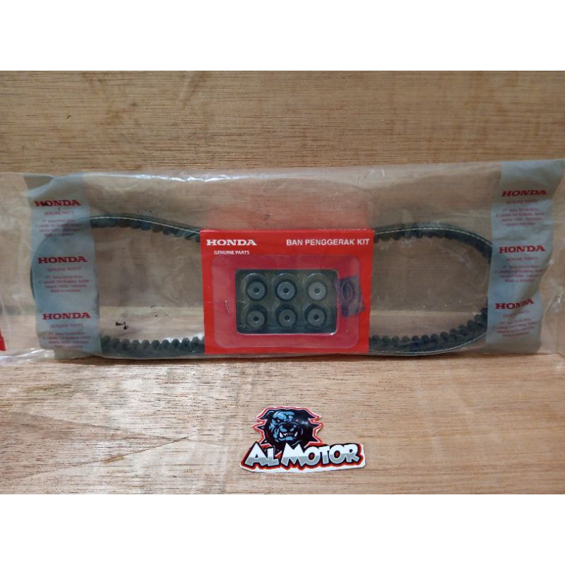 V- belt set beat karbu/beat lama (kvy) original honda