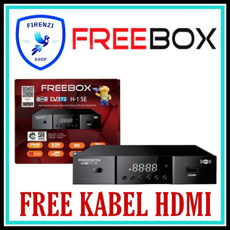 STB TV Digital FREEBOX Penerima Pemancar Digital TV