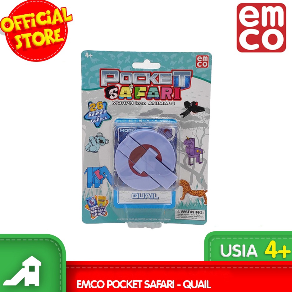 ➙ Emco Pocket Safari - Quail ⁂ 0 ™