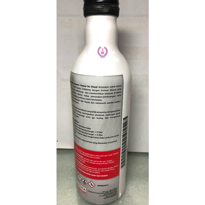 Cairan Pembersih Toyota Genuine Nozzle Injector Cleaner Diesel 250Ml