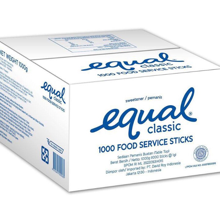 

Terkini w2fit Gula Equal Classic Sweetener 0 kalori - 100 Sticks keto diet Model Baru