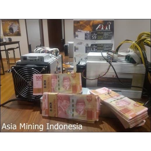 Antminer Bitmain S9 - Mesin mining Bitcoin Ready Stock INCLUDE PSU