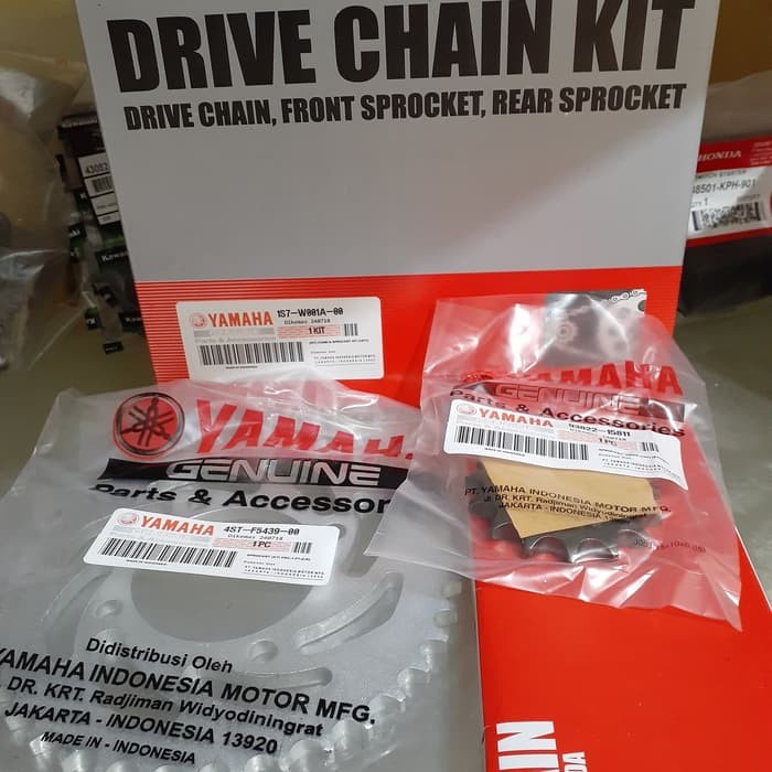 Original Gear Set Gir Rante Yamaha Jupiter Mx Old Lama