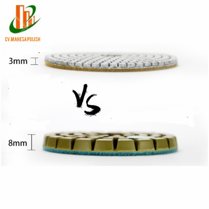 Diamond Pad Poles Lantai Semen Poles Teraso Poles Beton