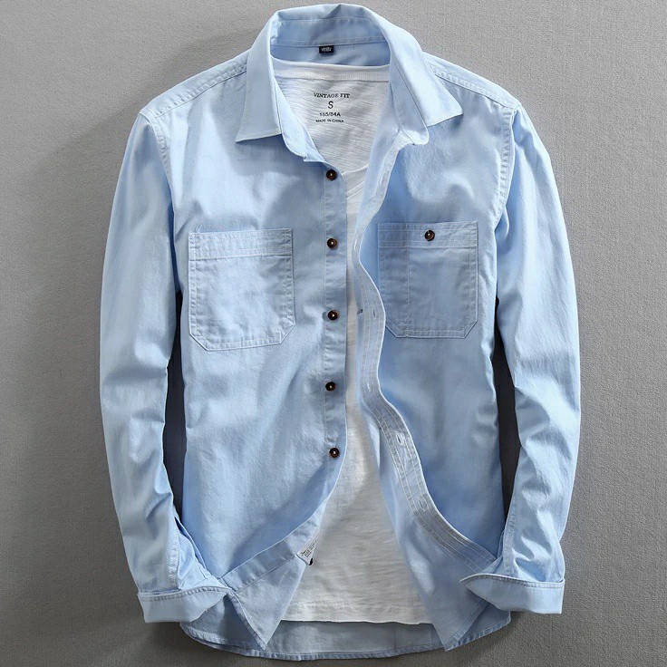 See Here1s6Rg KEMEJA JEANS ZERONES-KEMEJA LEVIS MOTIF WASH ORIGINAL-KEMEJA JEANS DISTRO TERLARIS