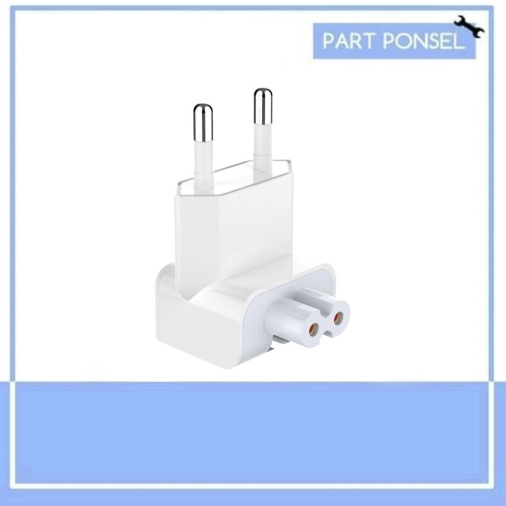 READY Kepala Charger AC Plug Adaptor Macbook sambungan Ipad Iphone macbook original EU Plug/AC Plug 
