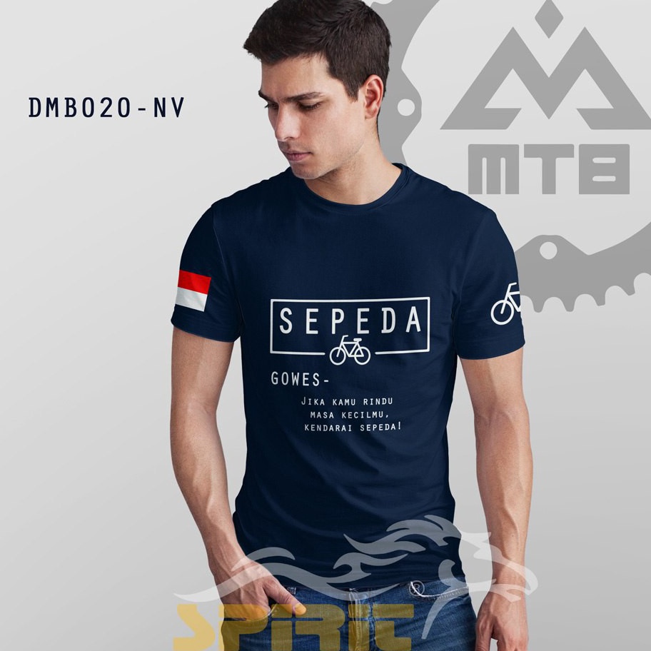 Buruan Beli Wal [TERBARU] Kaos Gowes Baju Sepeda Pria Goes Sepedah Mtb Thrill Lengan Pendek [FREE NI