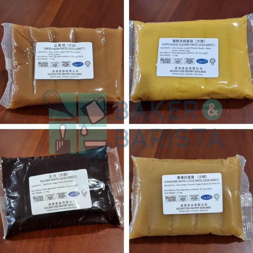 Best Produk READY Isian Mooncake Filling Leong Yin Leung Yin Malaysia 1kg Isian Kue Bulan Selai Moon