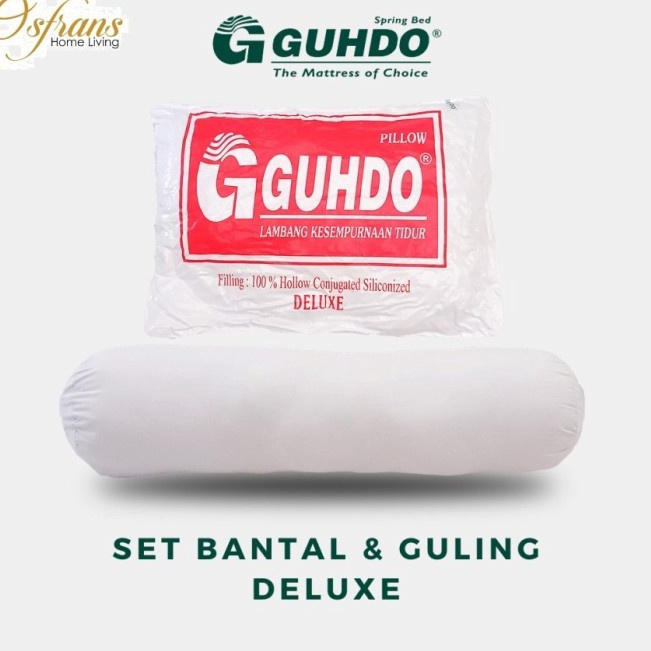 ♛Sup BANTAL / GULING GUHDO DELUXE ATAU CANARY PAHE PAKET HEMAT GUHDO CANARY GUHDOSPRINGBED DELUXE  2 IN 1 NEW PRIMA 2IN1NEWPRIMA SPRING BED KASUR SORONG KASURSORONG 90X200 100X200 120X200 140X200 160X200 180X200 200X200 GUHDONEWPRIMA KASUR DORONG q Prod