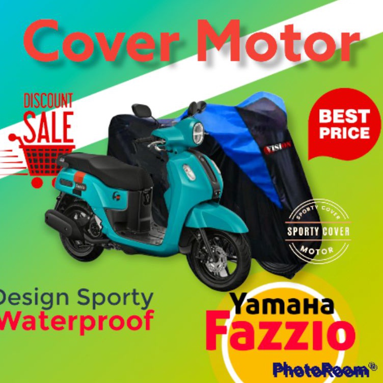 ➪ Cover motor Fazzio Sarung Motor Yamaha Fazzio Tutup Motor Fazzio ✦ ∞