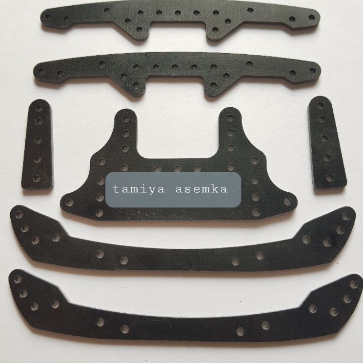 ➶ REP TAMIYA FRP SET BEMPER TAMIYA SIDE DAMPER STYLE ❅ €