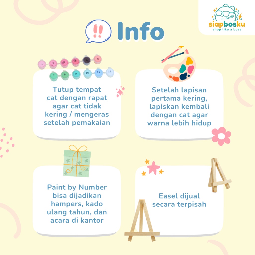 

SUV PAINT BY NUMBER 20X30 CM AESTHETIC KANVAS LUKIS ANIME LANDSCAPE PAINTING KIT N69