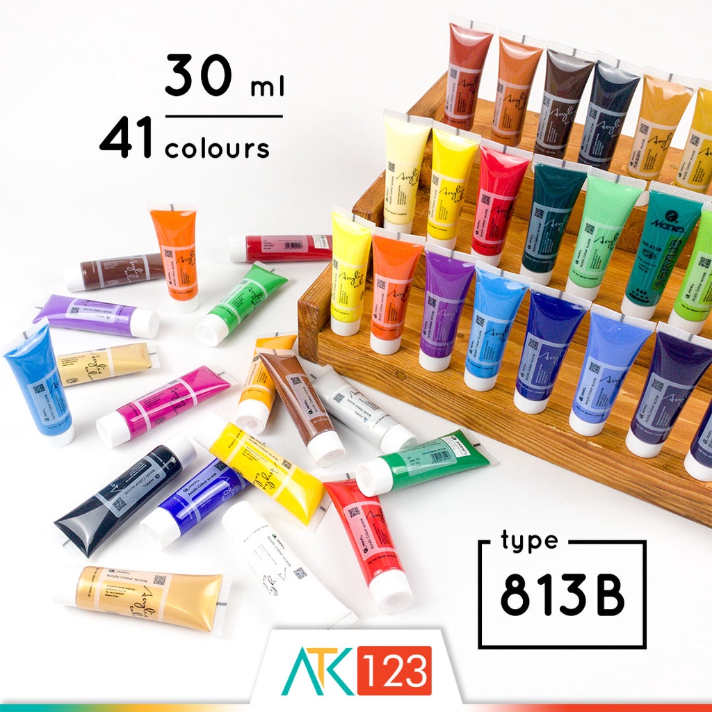 

GAX CAT LUKIS AKRILIK / ACRYLIC PAINT / COLOURS 30 ML MARIES 813B XQP