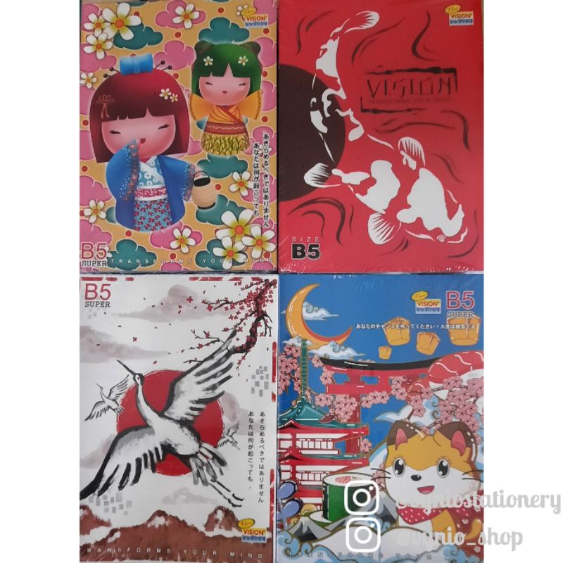

AQM BUKU TULIS VISION 42 UKURAN BOXI B5 JWD